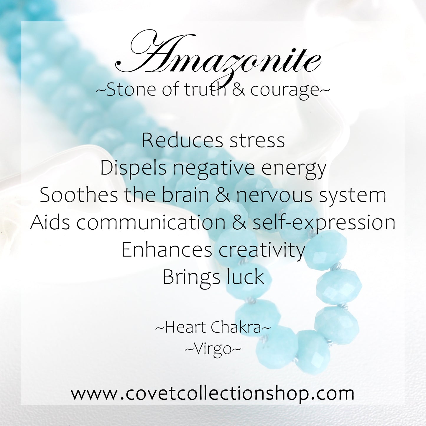 Amazonite Dainty Stacker Ring