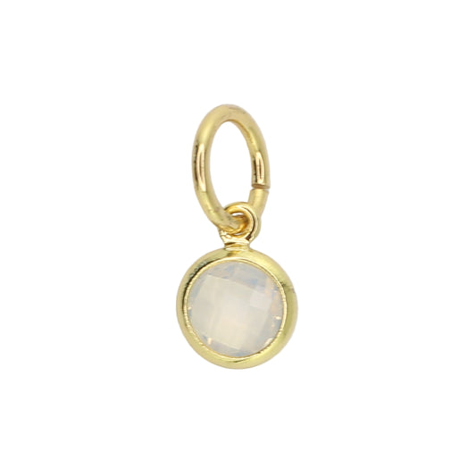 Birthstone Charm - April