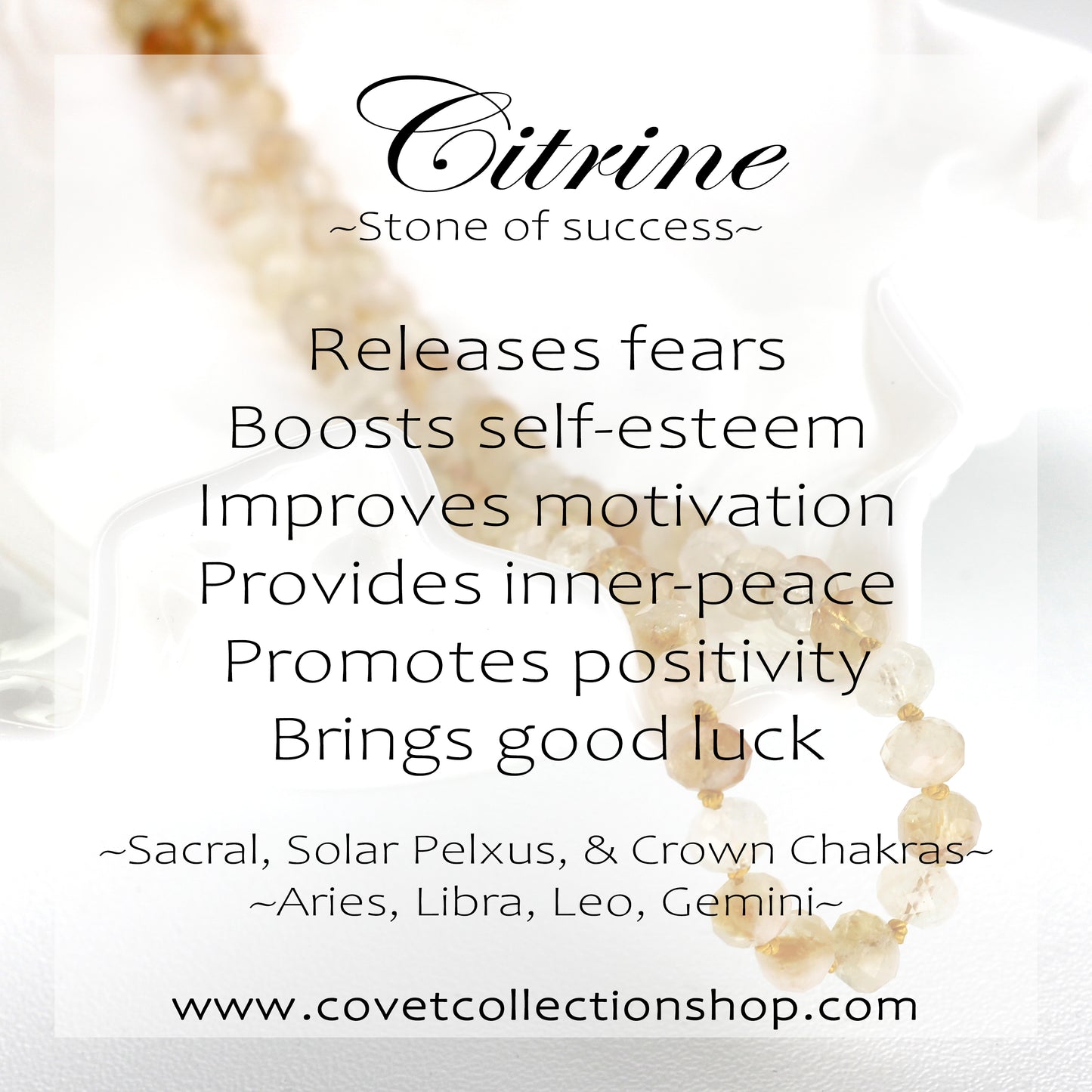 Citrine Chip Necklace