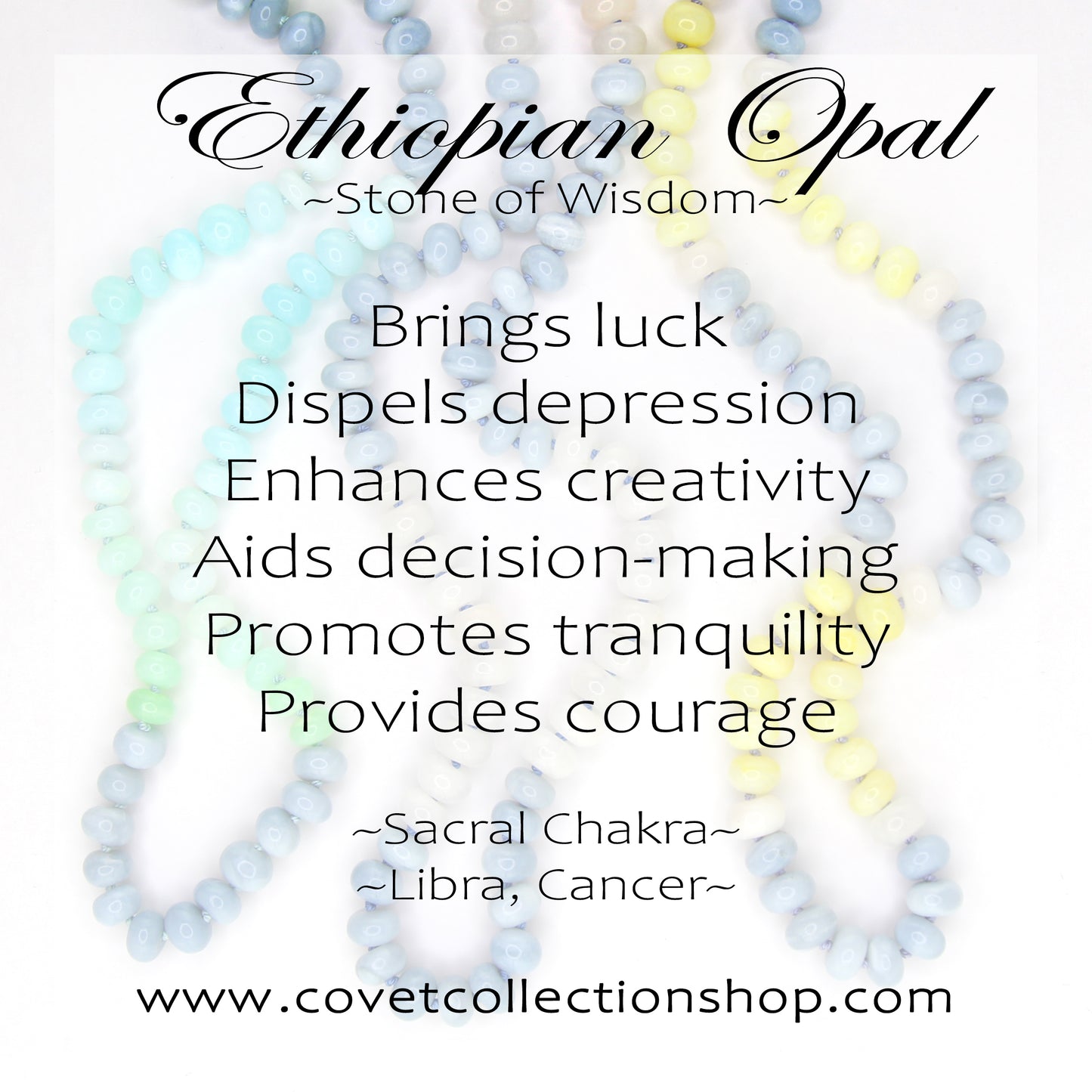 Green Opal Triple Stone Ring