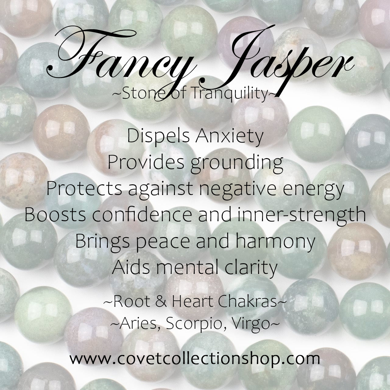 Fancy Jasper Charm