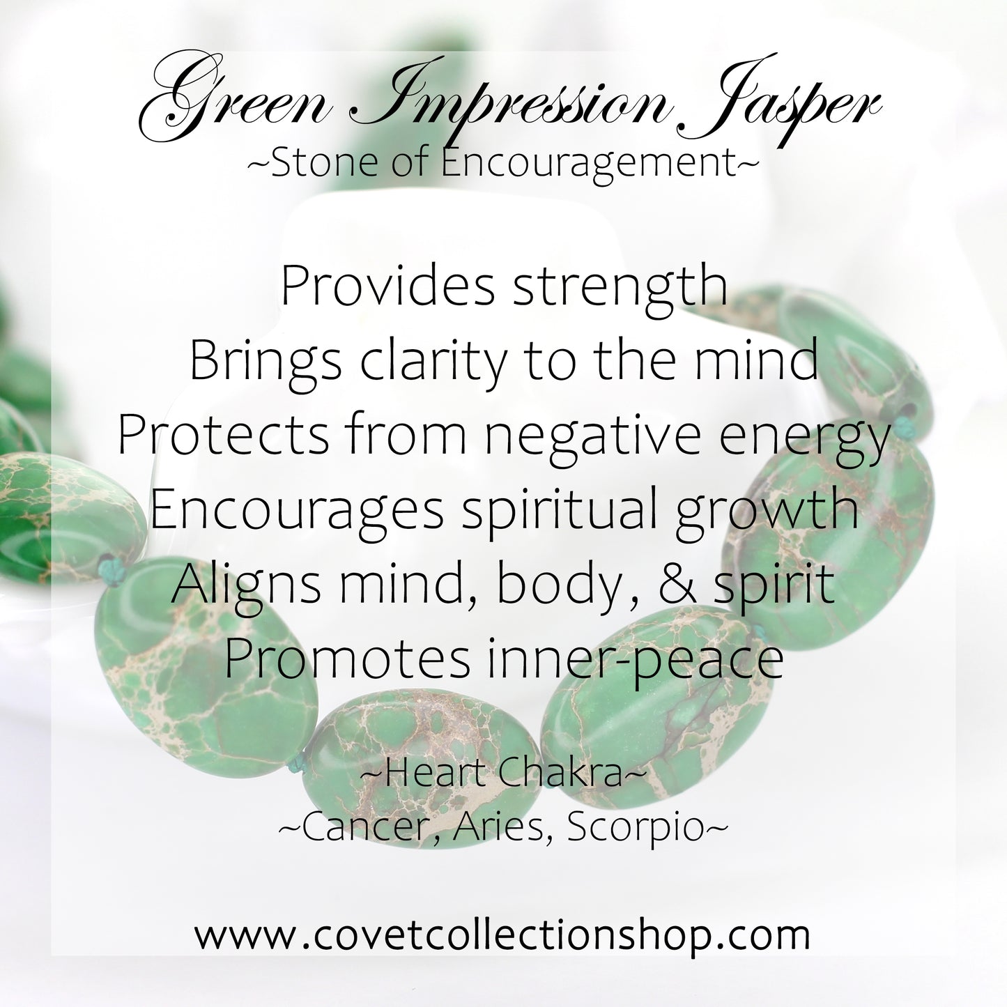 Green Impression Jasper Necklace