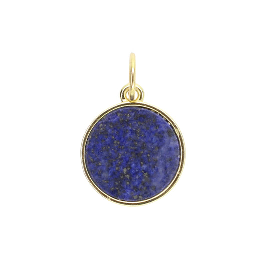 Lapis Lazuli Compass Charm