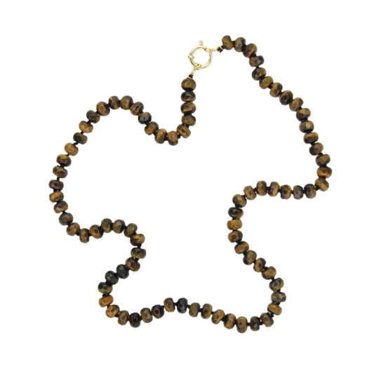 Faceted Tiger's Eye Necklace