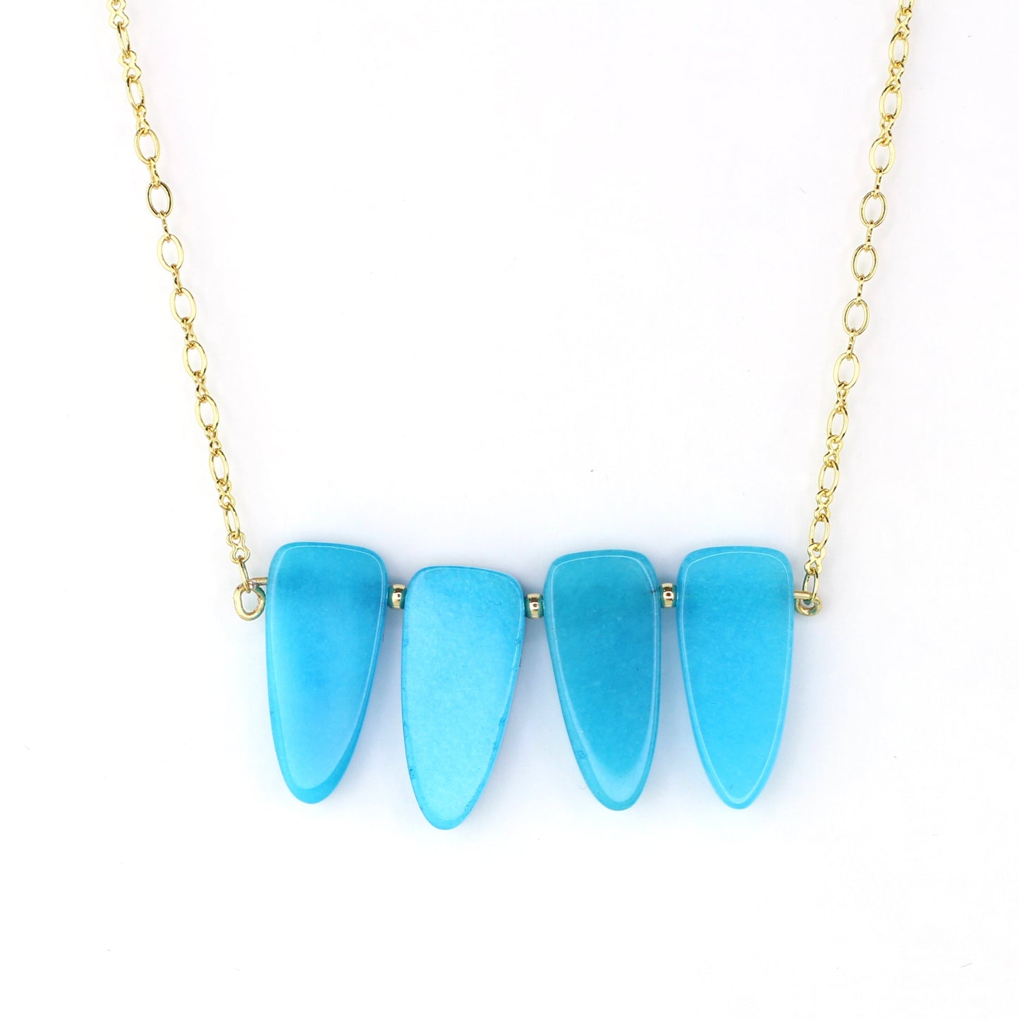 Blue Jade Necklace
