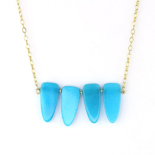Blue Jade Necklace