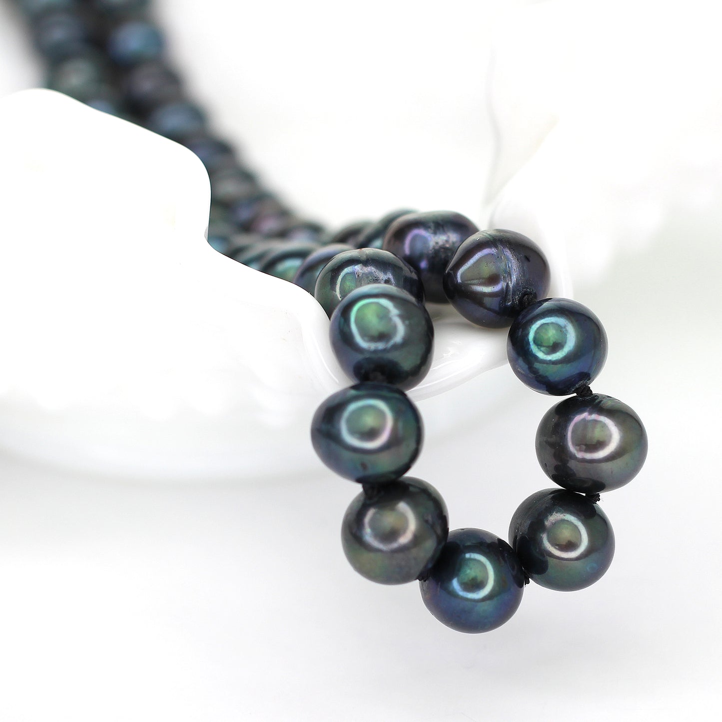 Black Freshwater Pearl Necklace