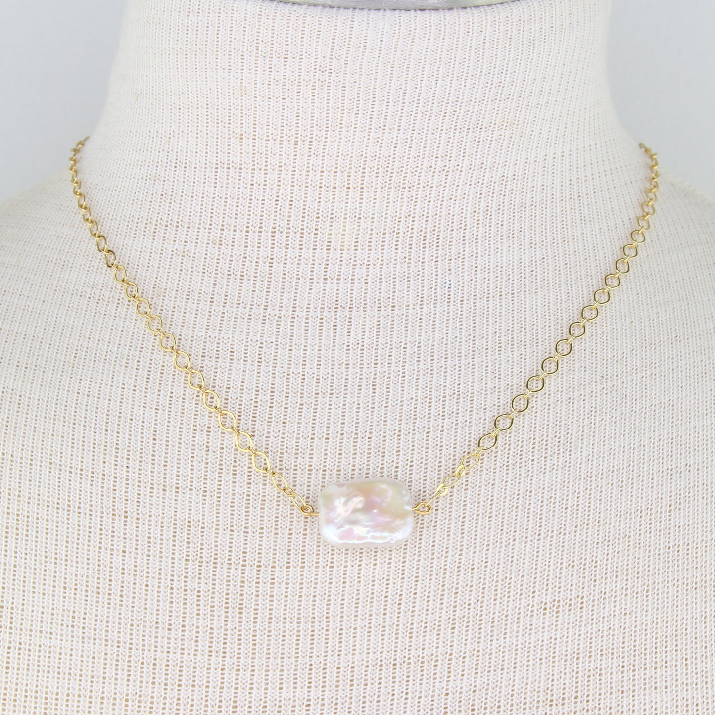 Keshi Pearl Necklace