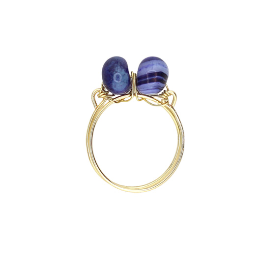 Purple Opal Ring