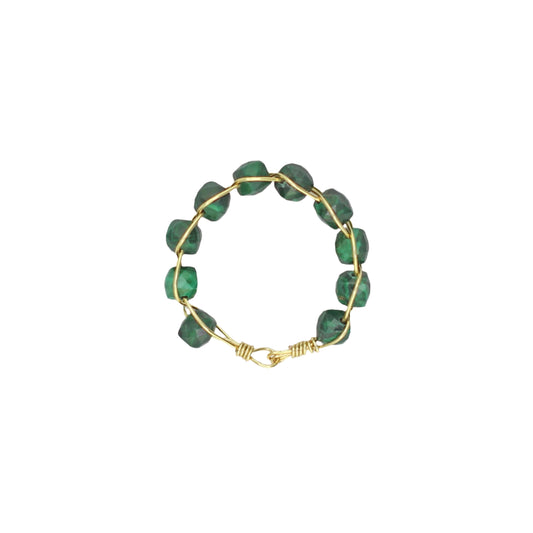 Malachite Stacker Ring