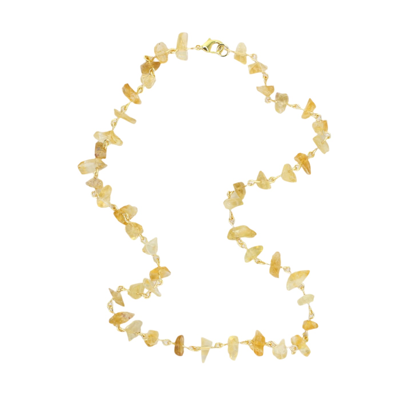 Citrine Chip Necklace