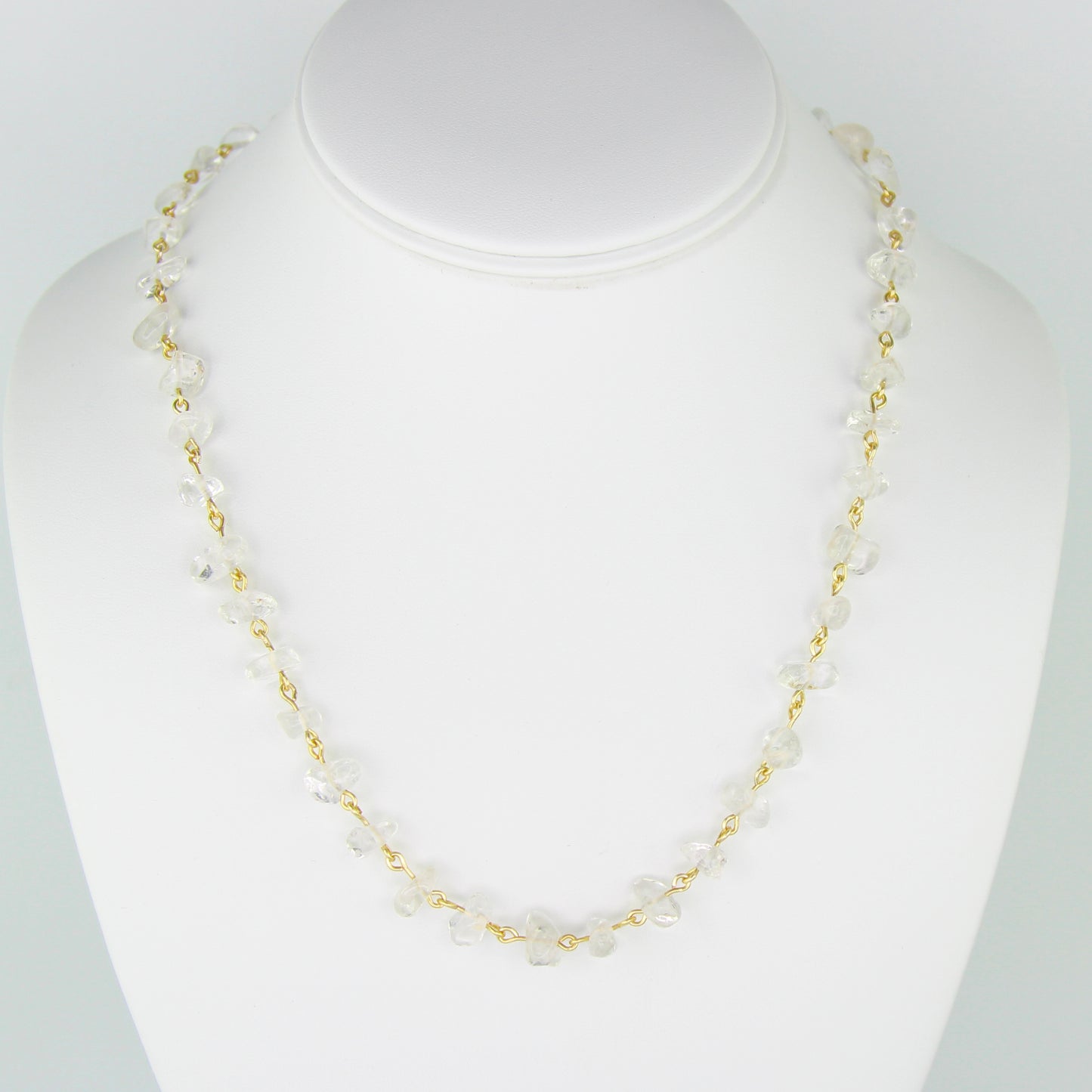 Clear Quartz Chip Necklace