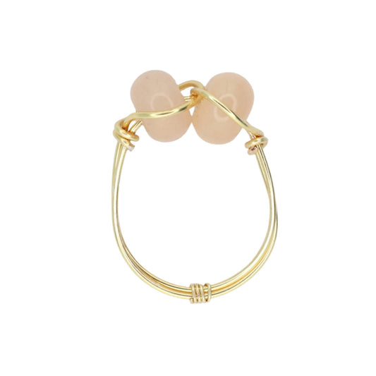 Pink Aventurine Ring