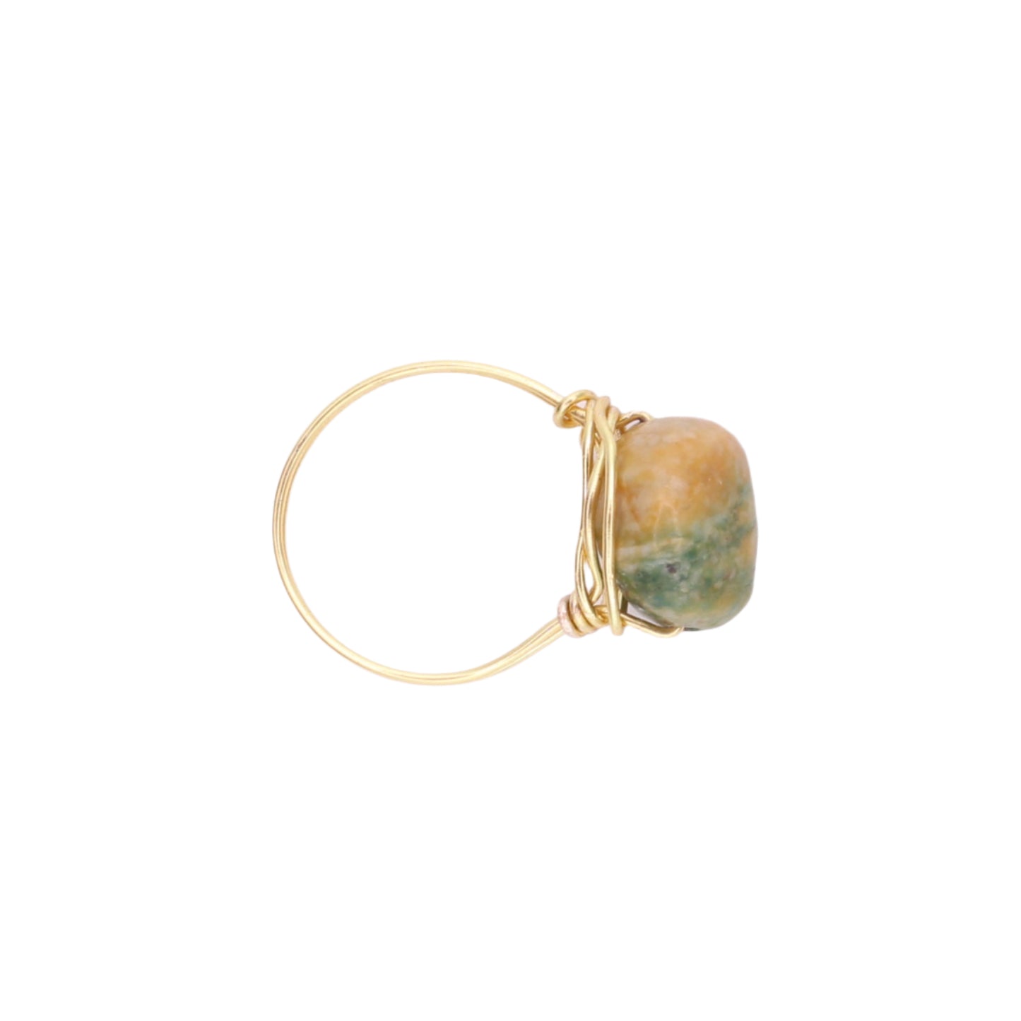 African Turquoise Statement Ring