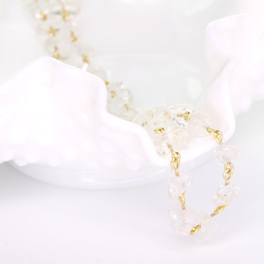 Clear Quartz Chip Necklace