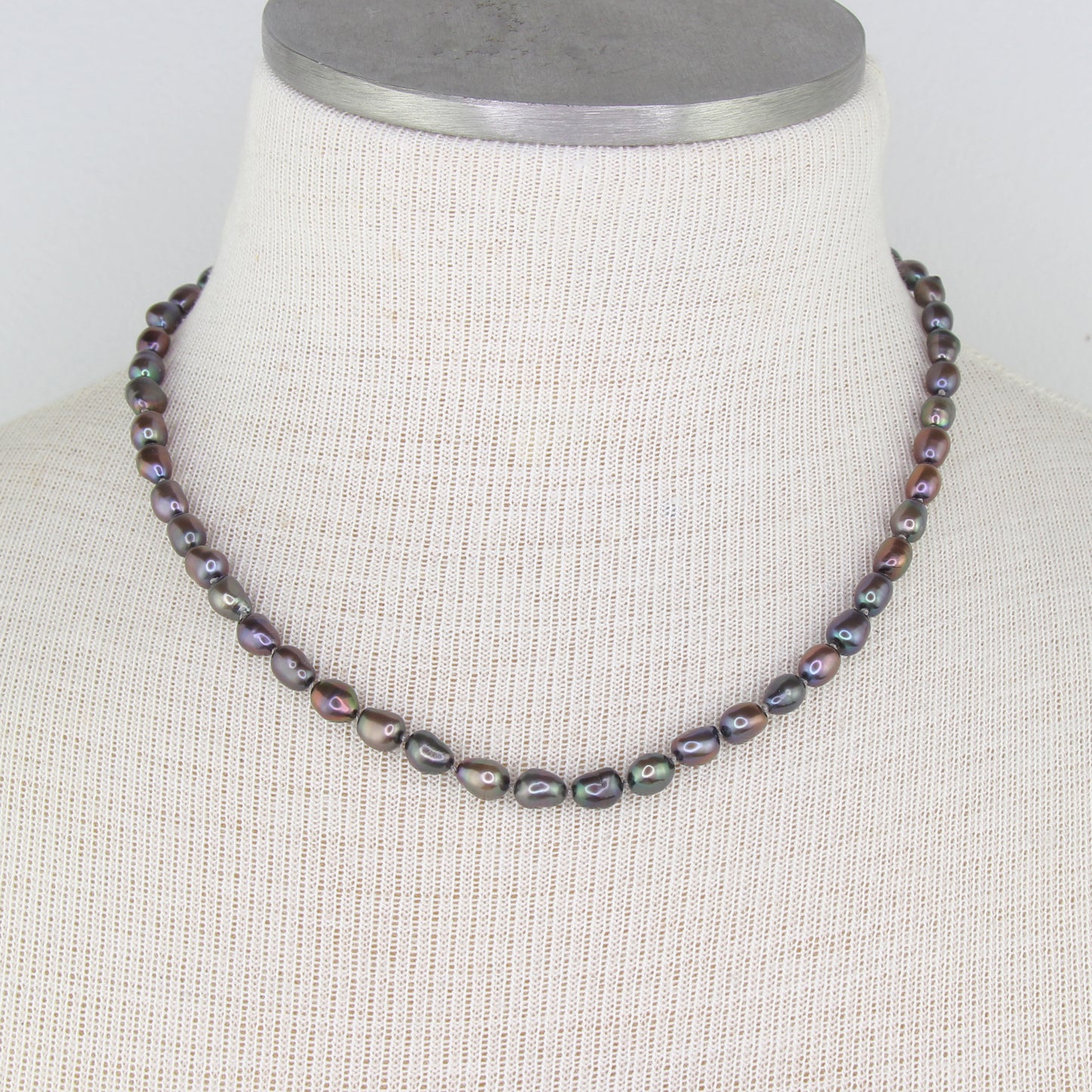 Black Freshwater Pearl Necklace