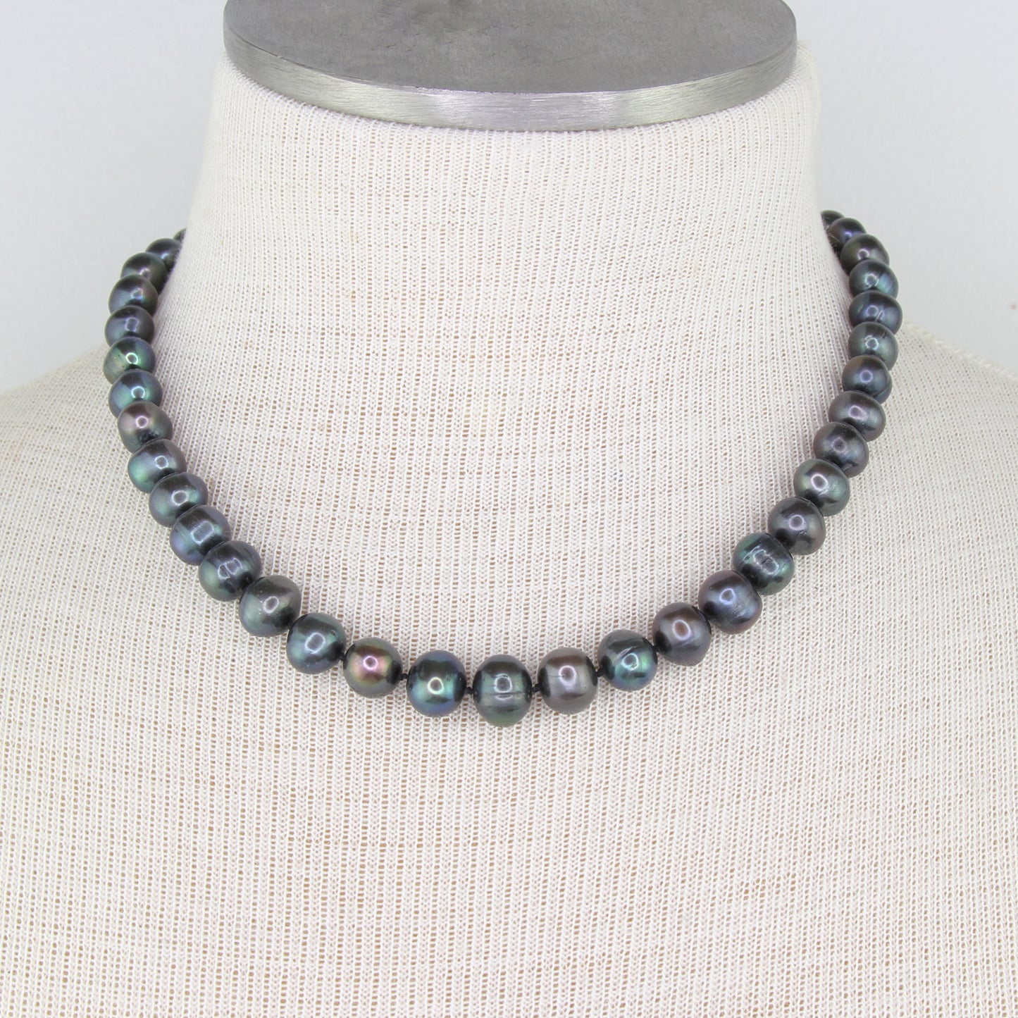Black Freshwater Pearl Necklace
