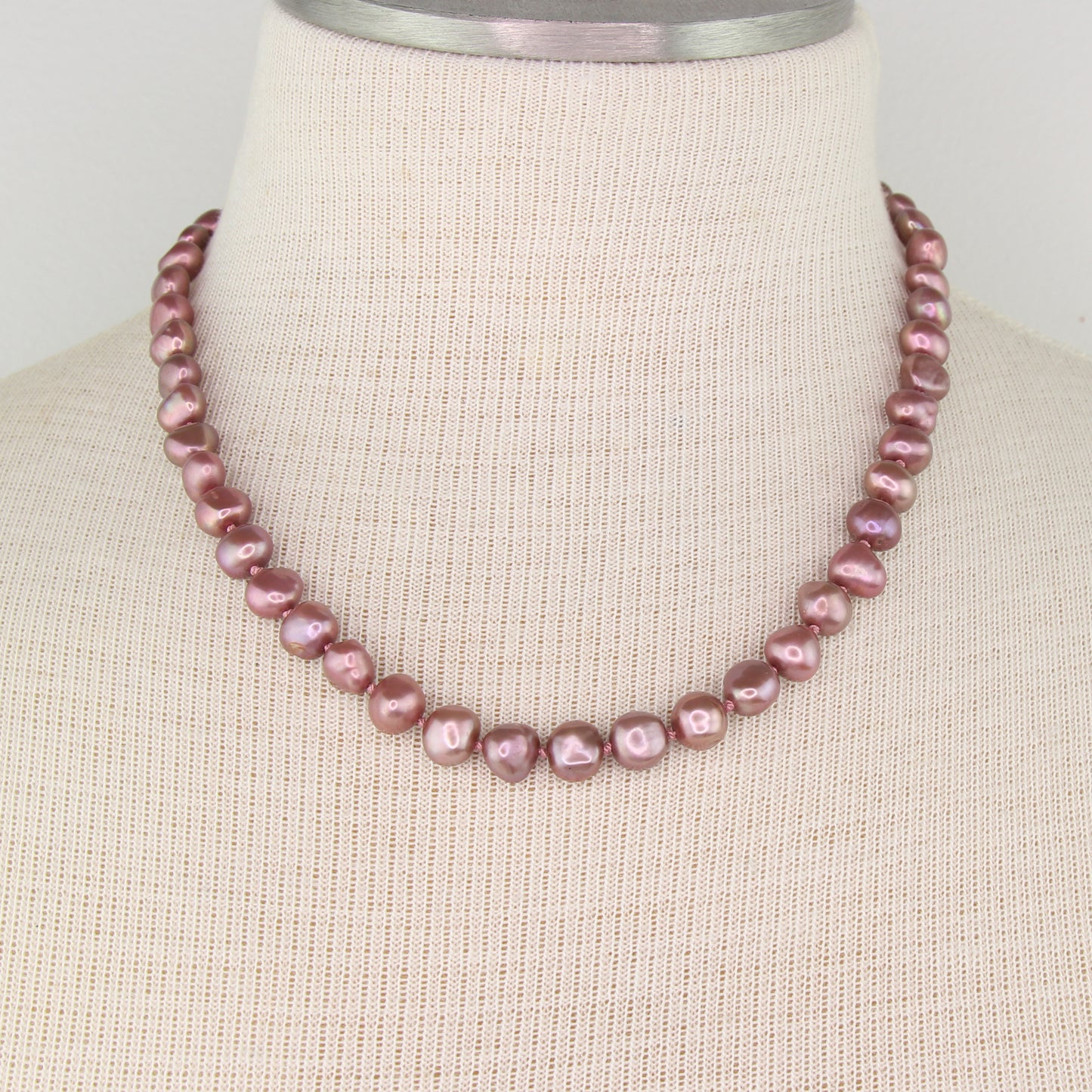 Pink Freshwater Pearl Necklace