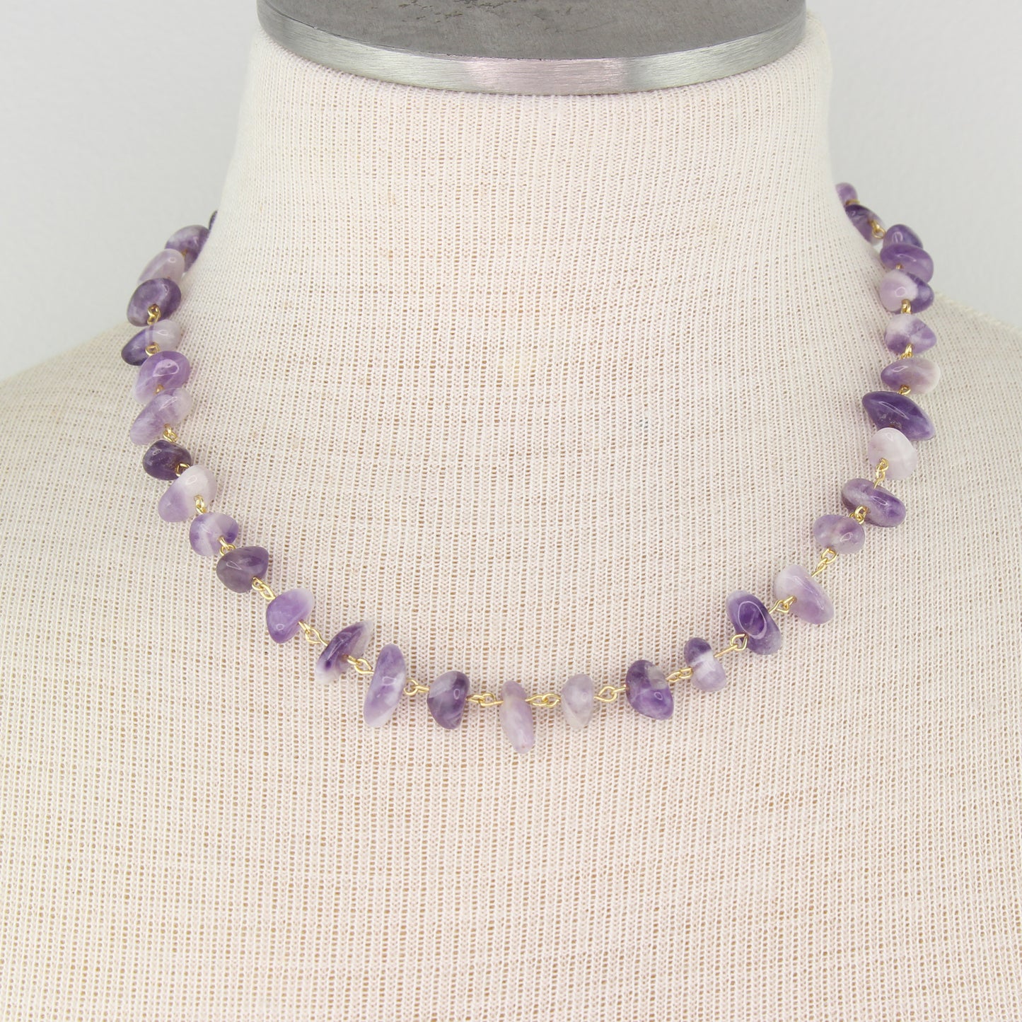 Amethyst Chip Necklace
