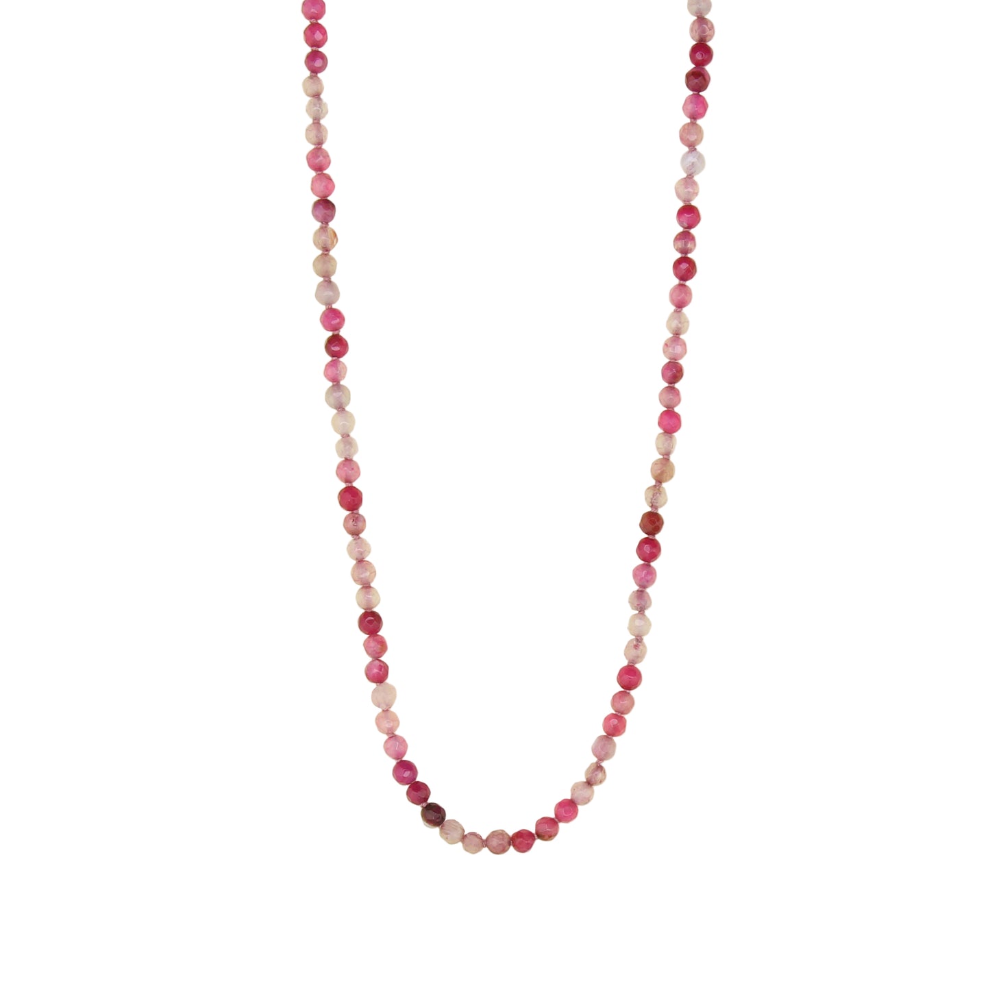 Pink Agate Necklace
