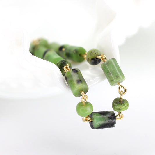 Serpentinite Link Bracelet