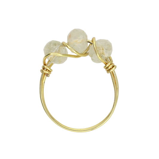 Citrine Ring - Pale