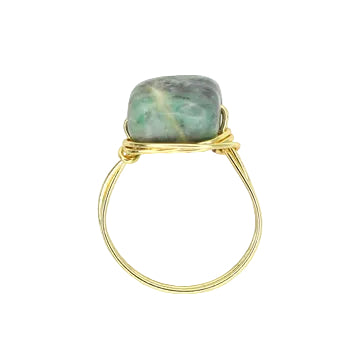 African Turquoise Nest Ring