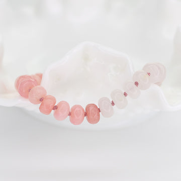 Rose Quartz & Pink Jade Bracelet