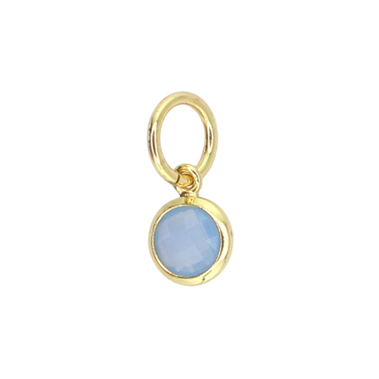 Birthstone Charm - March