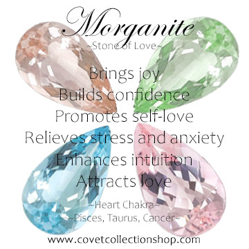 Green Aventurine, Malachite, and Morganite Charm Ring