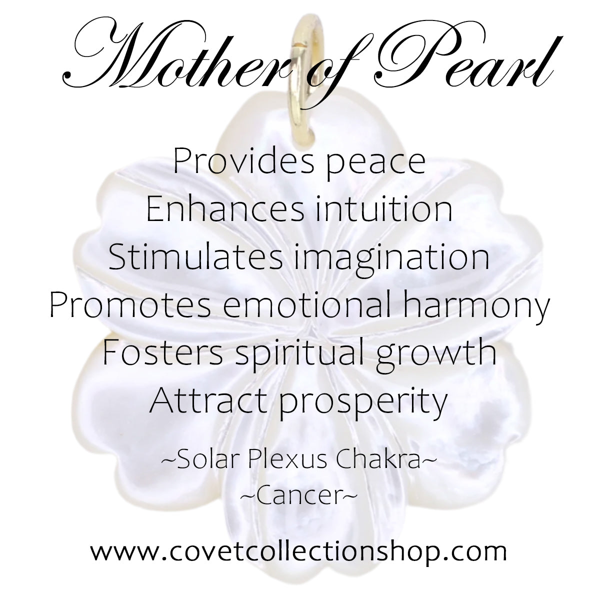 Mother of Pearl Crescent and Freshwater Pearl Earrings