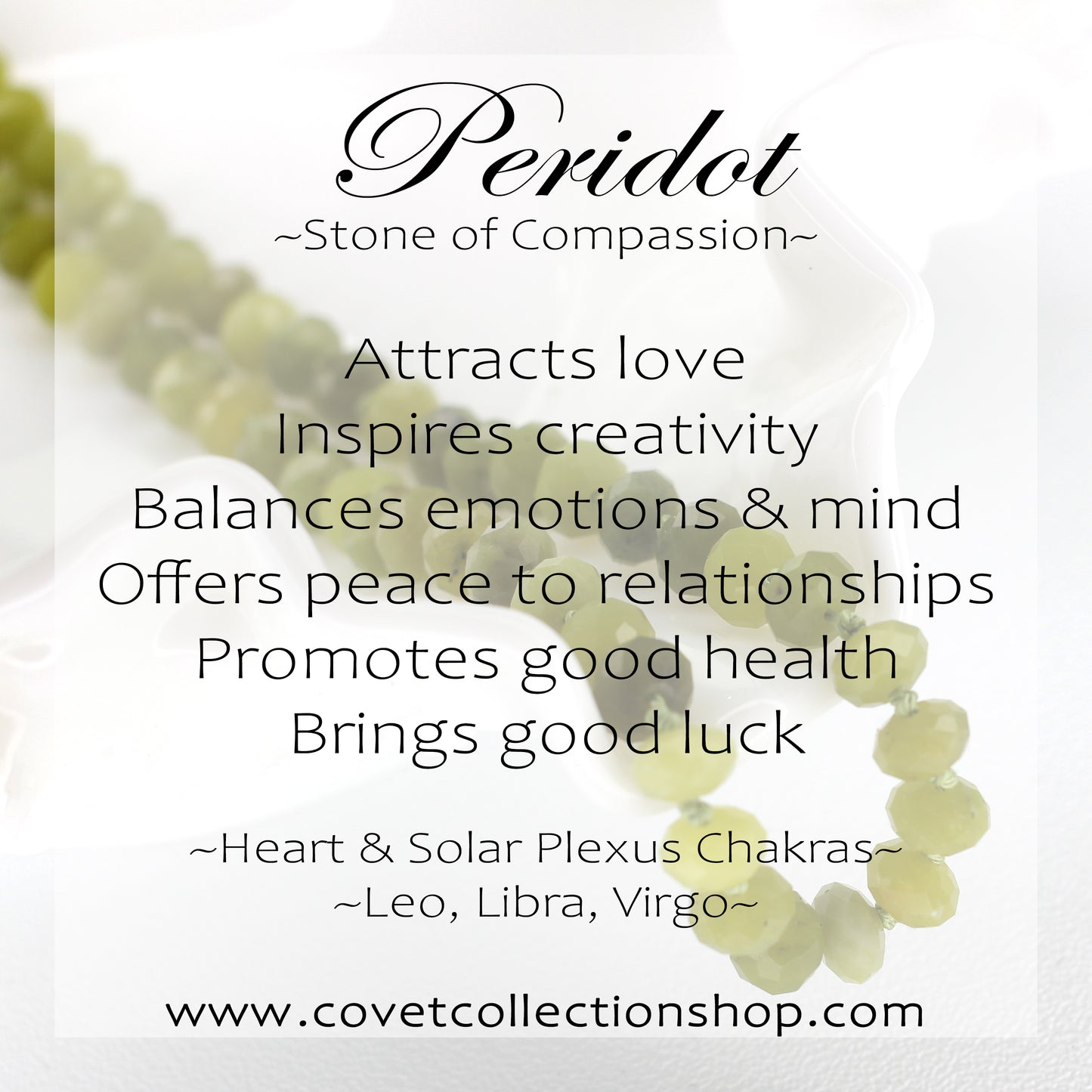 Peridot Chip Necklace