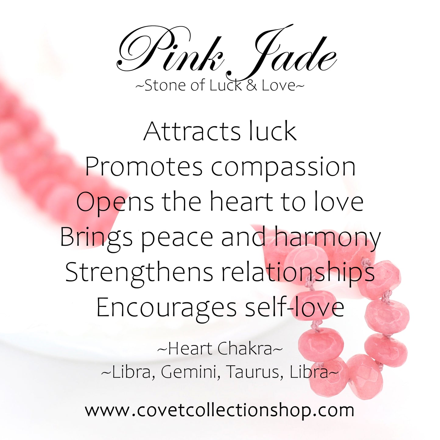 Pink Jade, Coral & Rose Quartz Necklace