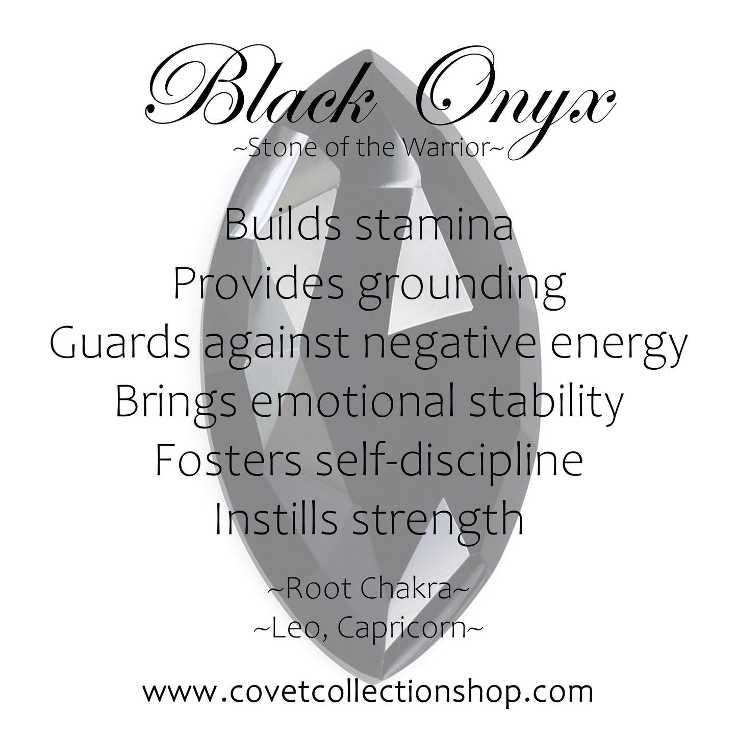 Black Onyx, Cloudy Quartz, & Red Coral Charm Ring