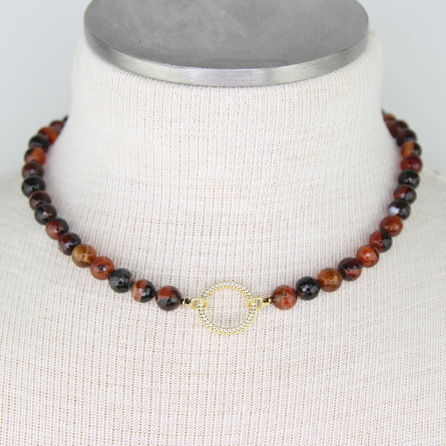 Fire Agate Necklace