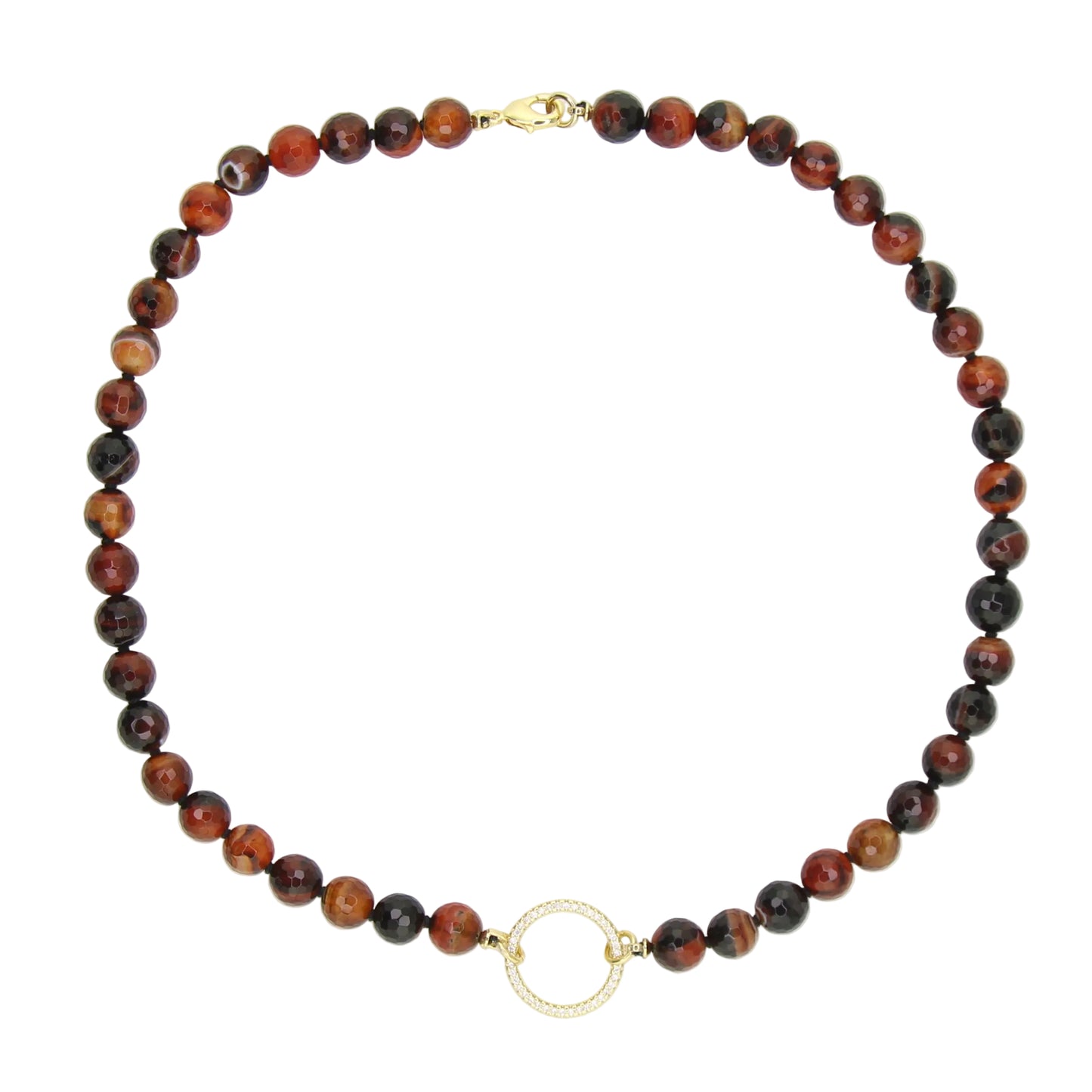 Fire Agate Necklace