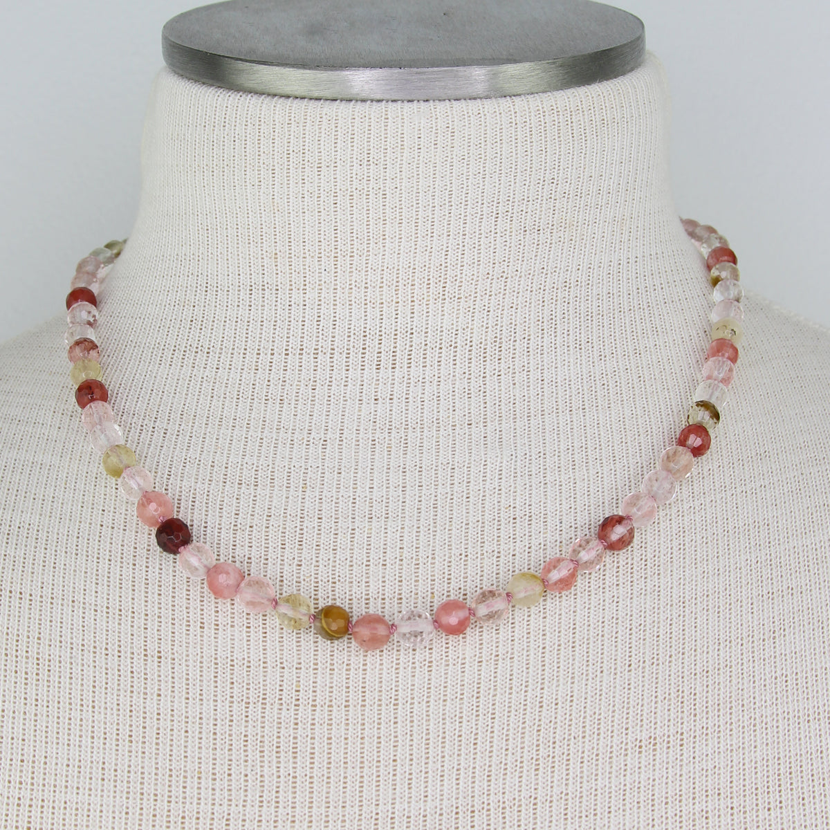 Watermelon Quartz Necklace