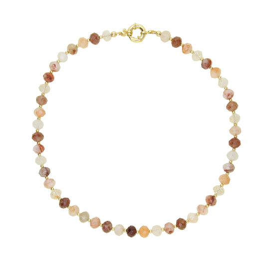Red Hematoid Quartz Necklace