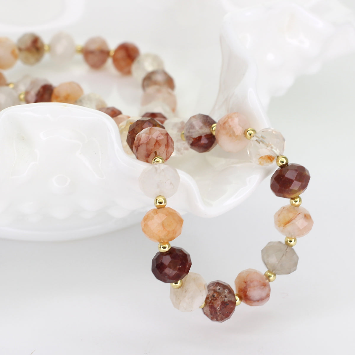 Red Hematoid Quartz Necklace