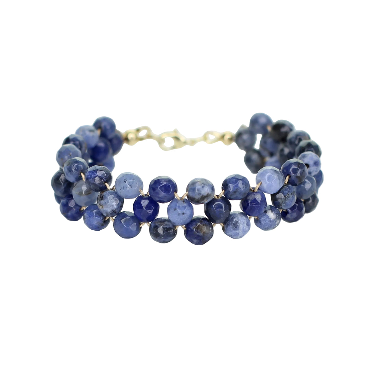 Sodalite Woven Bracelet