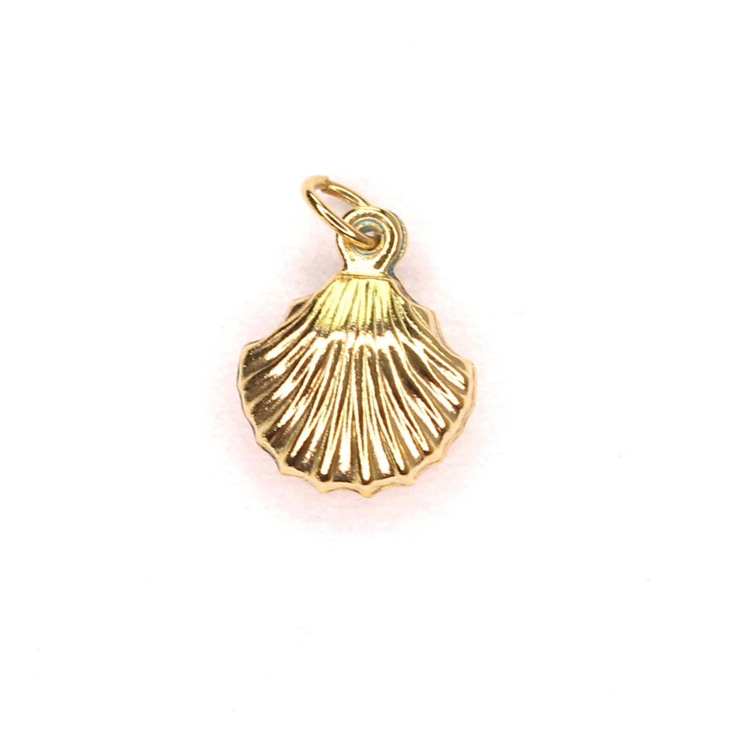 Gold Shell Charm