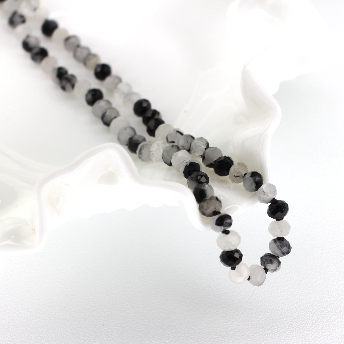 Black Rutilated Quartz Necklace