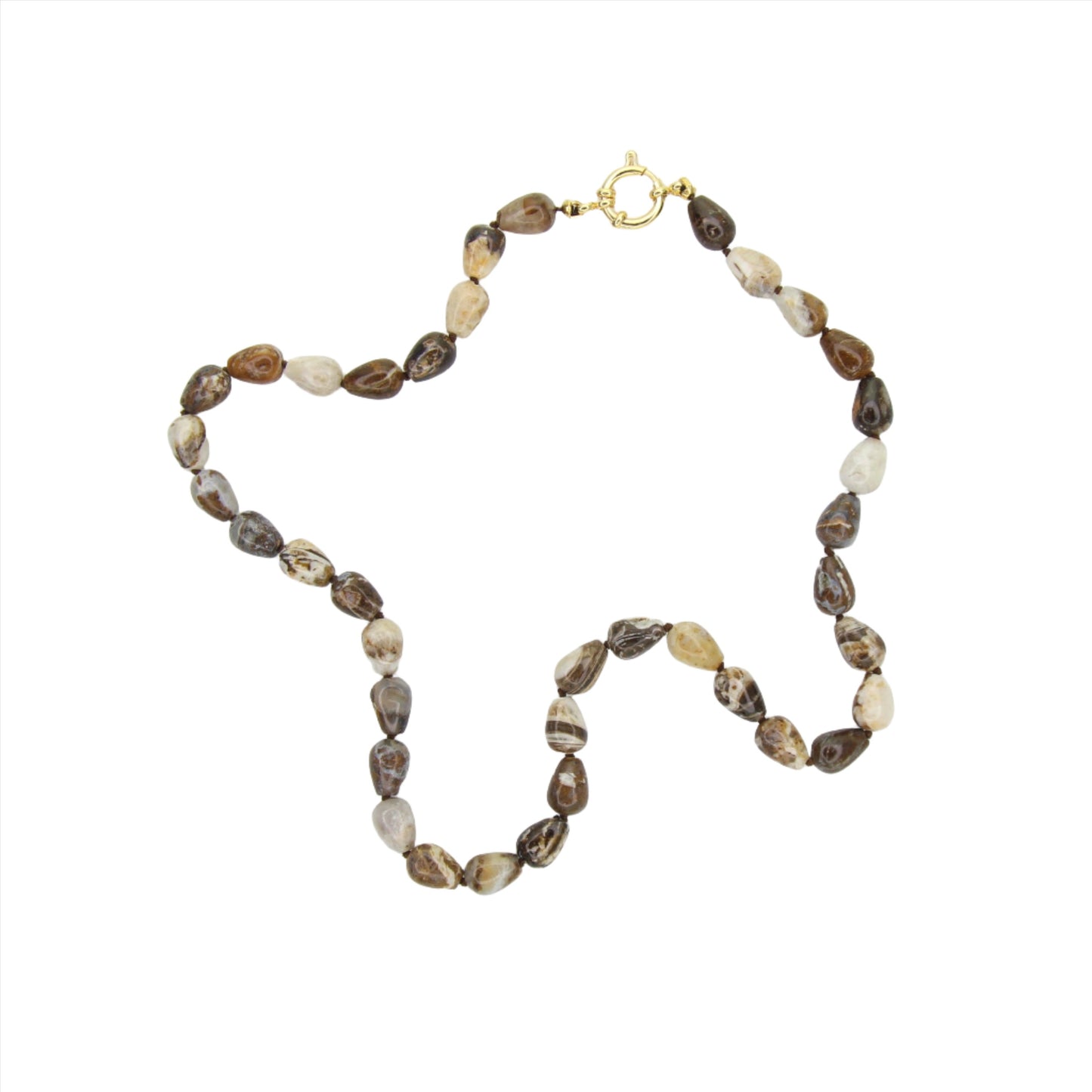 Brown Agate Necklace