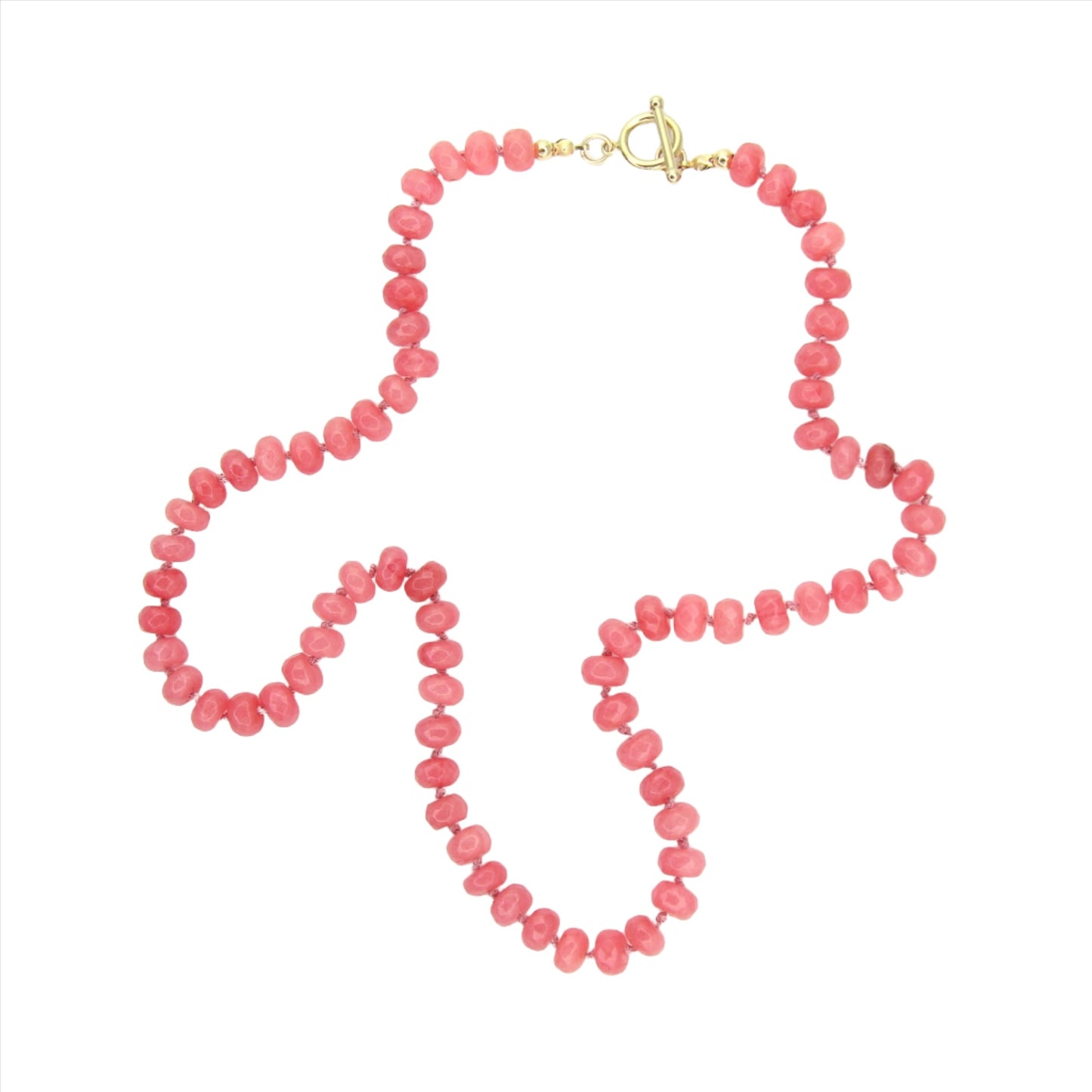 Pink Jade Necklace