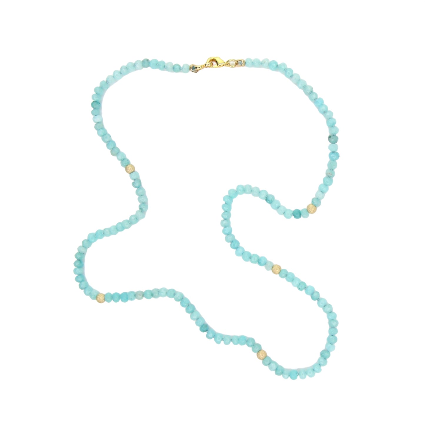 Blue Jade Necklace