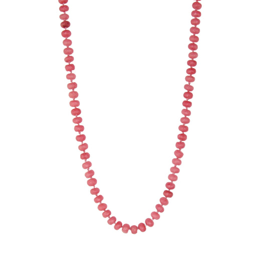 Pink Jade Necklace