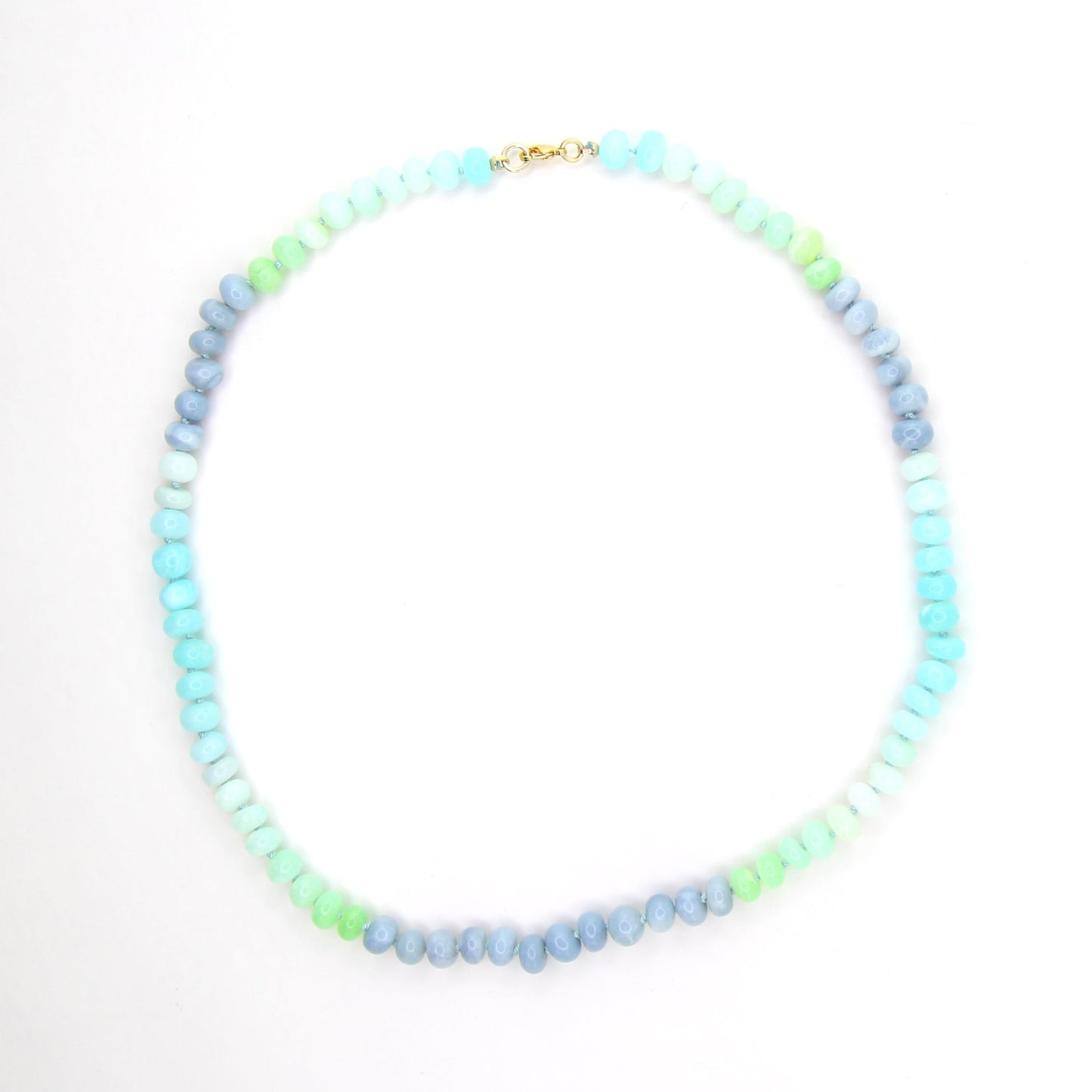 Opal "Caribbean Blue" Necklace