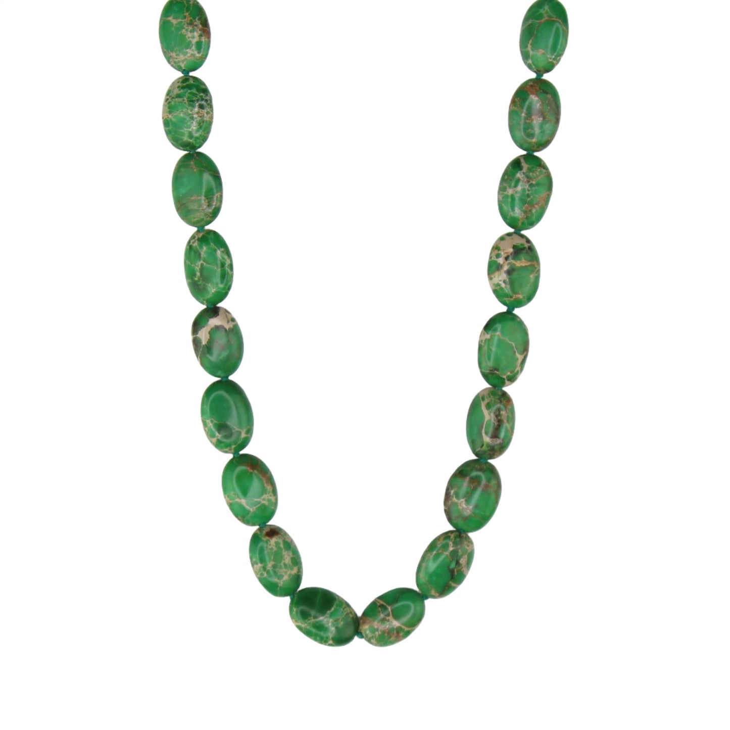 Green Impression Jasper Necklace