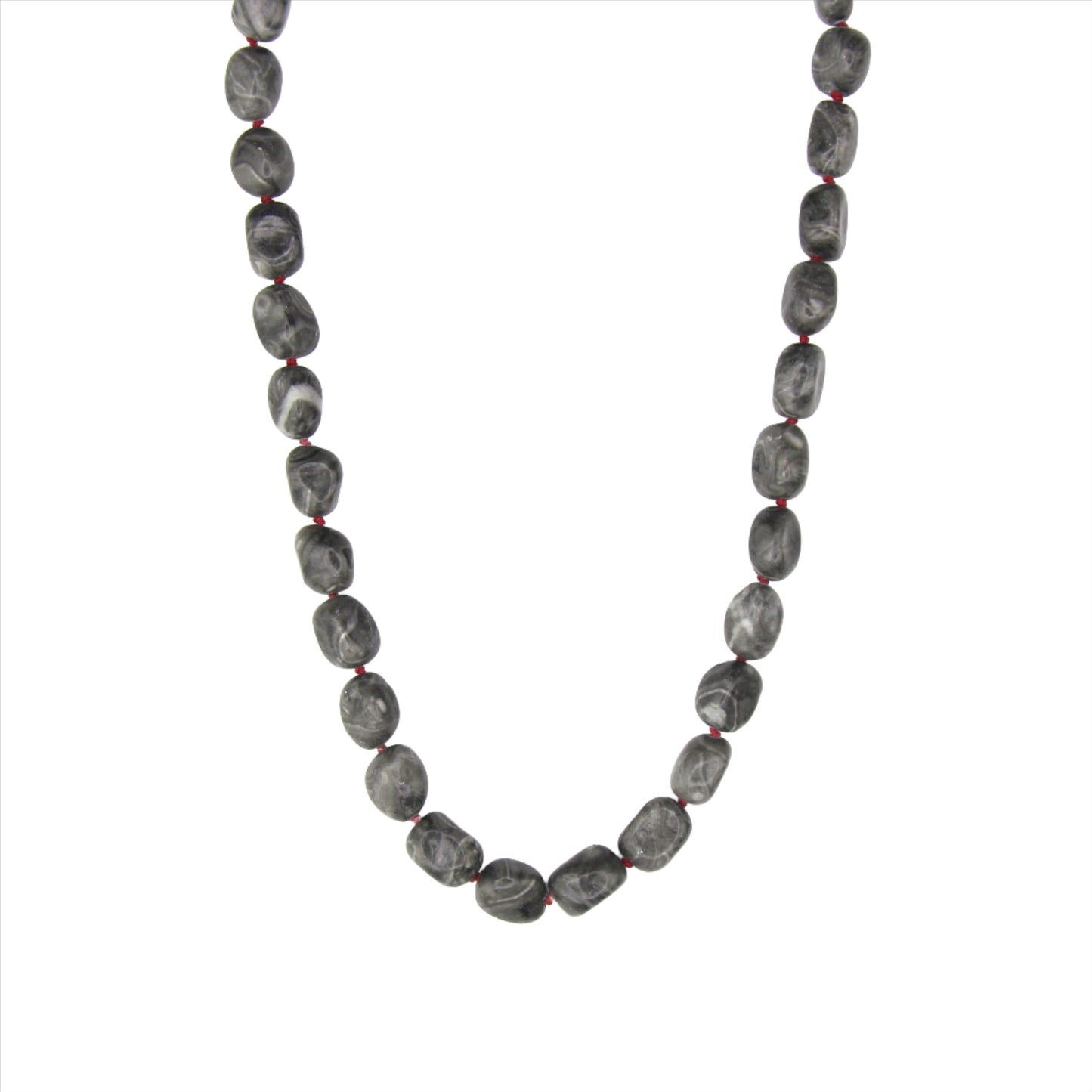 Black Picture Jasper Necklace