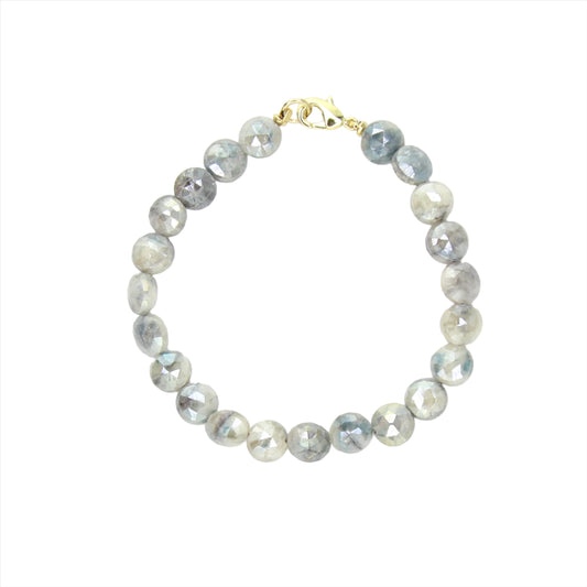 Mystic Gray Agate Bracelet